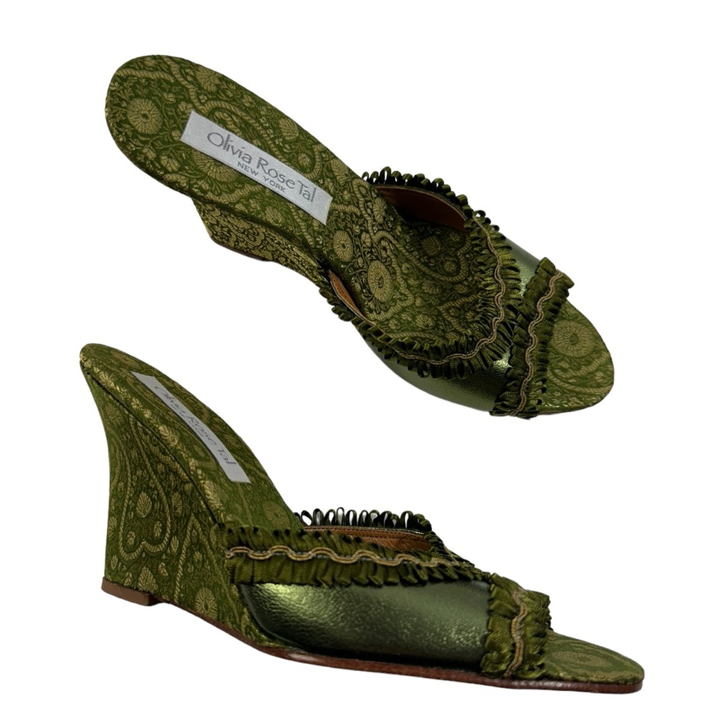 Olivia Rose Tal wedges heels size 7